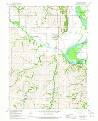 Download a high-resolution, GPS-compatible USGS topo map for Nemaha, NE (1968 edition)
