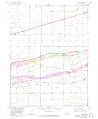 Download a high-resolution, GPS-compatible USGS topo map for Newark, NE (1977 edition)