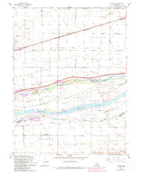 Download a high-resolution, GPS-compatible USGS topo map for Newark, NE (1993 edition)