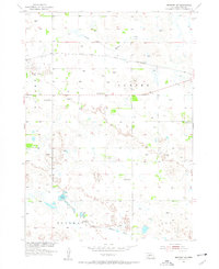 preview thumbnail of historical topo map of Rock County, NE in 1954