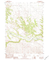 Download a high-resolution, GPS-compatible USGS topo map for Norden, NE (1984 edition)
