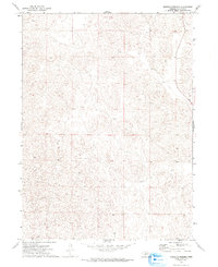 Download a high-resolution, GPS-compatible USGS topo map for North Of Hershey, NE (1993 edition)
