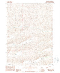 Download a high-resolution, GPS-compatible USGS topo map for North Valley, NE (1990 edition)