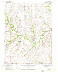 Download a high-resolution, GPS-compatible USGS topo map for Odell, NE (1972 edition)