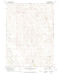 Download a high-resolution, GPS-compatible USGS topo map for Old Baldy, NE (1974 edition)