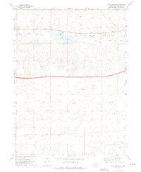 Download a high-resolution, GPS-compatible USGS topo map for Oliver Reservoir, NE (1975 edition)