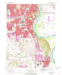 Download a high-resolution, GPS-compatible USGS topo map for Omaha South, NE (1970 edition)