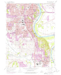 Download a high-resolution, GPS-compatible USGS topo map for Omaha South, NE (1977 edition)