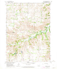 preview thumbnail of historical topo map of Knox County, NE in 1963