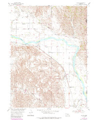 Download a high-resolution, GPS-compatible USGS topo map for Ord SE, NE (1985 edition)