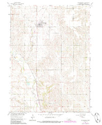 Download a high-resolution, GPS-compatible USGS topo map for Petersburg, NE (1985 edition)