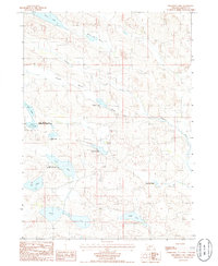 preview thumbnail of historical topo map of Brown County, NE in 1985
