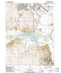 Download a high-resolution, GPS-compatible USGS topo map for Plattsmouth, NE (1994 edition)