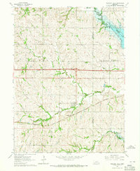 Download a high-resolution, GPS-compatible USGS topo map for Pleasant Dale, NE (1965 edition)