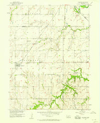 Download a high-resolution, GPS-compatible USGS topo map for Plymouth, NE (1958 edition)