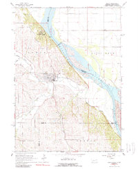 Download a high-resolution, GPS-compatible USGS topo map for Ponca, NE (1989 edition)
