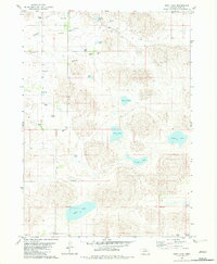 preview thumbnail of historical topo map of Rock County, NE in 1982