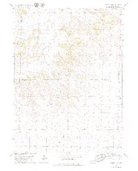 preview thumbnail of historical topo map of Morrill County, NE in 1979