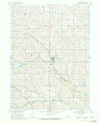 Download a high-resolution, GPS-compatible USGS topo map for Prague, NE (1971 edition)