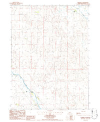 Download a high-resolution, GPS-compatible USGS topo map for Purdum NE, NE (1986 edition)