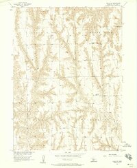 Download a high-resolution, GPS-compatible USGS topo map for Quick NE, NE (1957 edition)