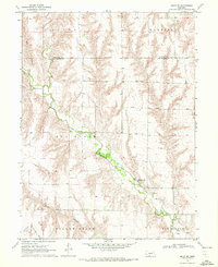 Download a high-resolution, GPS-compatible USGS topo map for Quick SE, NE (1972 edition)