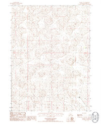Download a high-resolution, GPS-compatible USGS topo map for Rackett SE, NE (1986 edition)