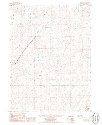 Download a high-resolution, GPS-compatible USGS topo map for Rackett, NE (1986 edition)