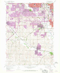 Download a high-resolution, GPS-compatible USGS topo map for Ralston, NE (1970 edition)