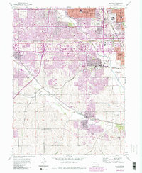 preview thumbnail of historical topo map of Ralston, NE in 1956