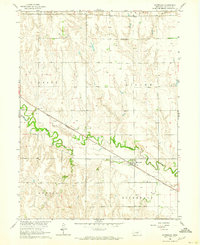 Download a high-resolution, GPS-compatible USGS topo map for Riverdale, NE (1964 edition)