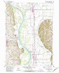 Download a high-resolution, GPS-compatible USGS topo map for Rock Bluff, NE (1984 edition)