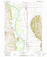 Download a high-resolution, GPS-compatible USGS topo map for Rock Butte, NE (1984 edition)
