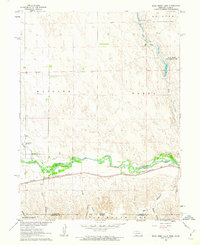 Download a high-resolution, GPS-compatible USGS topo map for Rock Creek Lake, NE (1963 edition)
