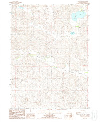 Download a high-resolution, GPS-compatible USGS topo map for Rose Valley, NE (1988 edition)