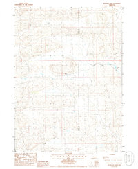 Download a high-resolution, GPS-compatible USGS topo map for Rosebud Lake, NE (1986 edition)