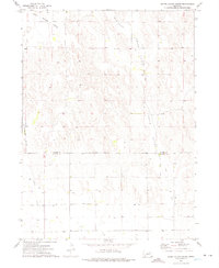 preview thumbnail of historical topo map of Custer County, NE in 1972