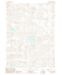 Download a high-resolution, GPS-compatible USGS topo map for Round Lake, NE (1987 edition)