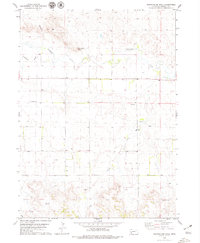 preview thumbnail of historical topo map of Morrill County, NE in 1979