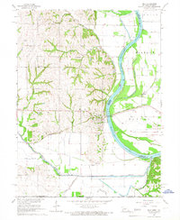Download a high-resolution, GPS-compatible USGS topo map for Rulo, NE (1966 edition)