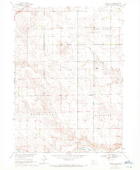 preview thumbnail of historical topo map of Sheridan County, NE in 1969