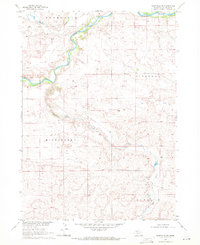 Download a high-resolution, GPS-compatible USGS topo map for Rushville SE, NE (1971 edition)
