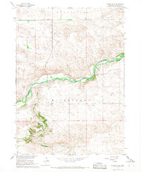 Download a high-resolution, GPS-compatible USGS topo map for Rushville SW, NE (1967 edition)