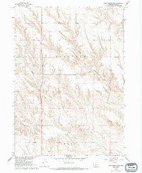 Download a high-resolution, GPS-compatible USGS topo map for Sand Canyon West, NE (1993 edition)