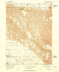Download a high-resolution, GPS-compatible USGS topo map for Sargent East, NE (1954 edition)
