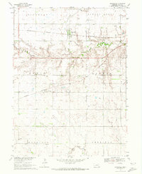 Download a high-resolution, GPS-compatible USGS topo map for Saronville, NE (1971 edition)