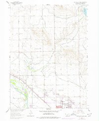 preview thumbnail of historical topo map of Scotts Bluff County, NE in 1963