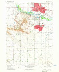 Download a high-resolution, GPS-compatible USGS topo map for Scottsbluff South, NE (1965 edition)
