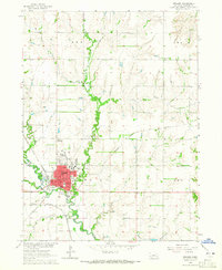 Download a high-resolution, GPS-compatible USGS topo map for Seward, NE (1965 edition)
