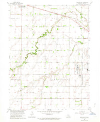 Download a high-resolution, GPS-compatible USGS topo map for Shelton NE, NE (1964 edition)